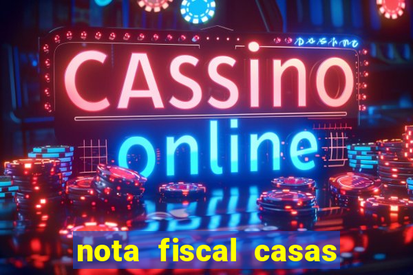 nota fiscal casas bahia 2 via